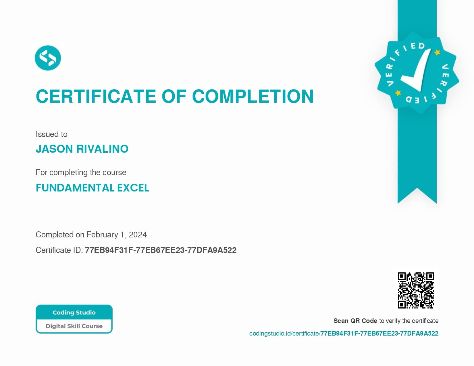 Basic Fundamental Excel