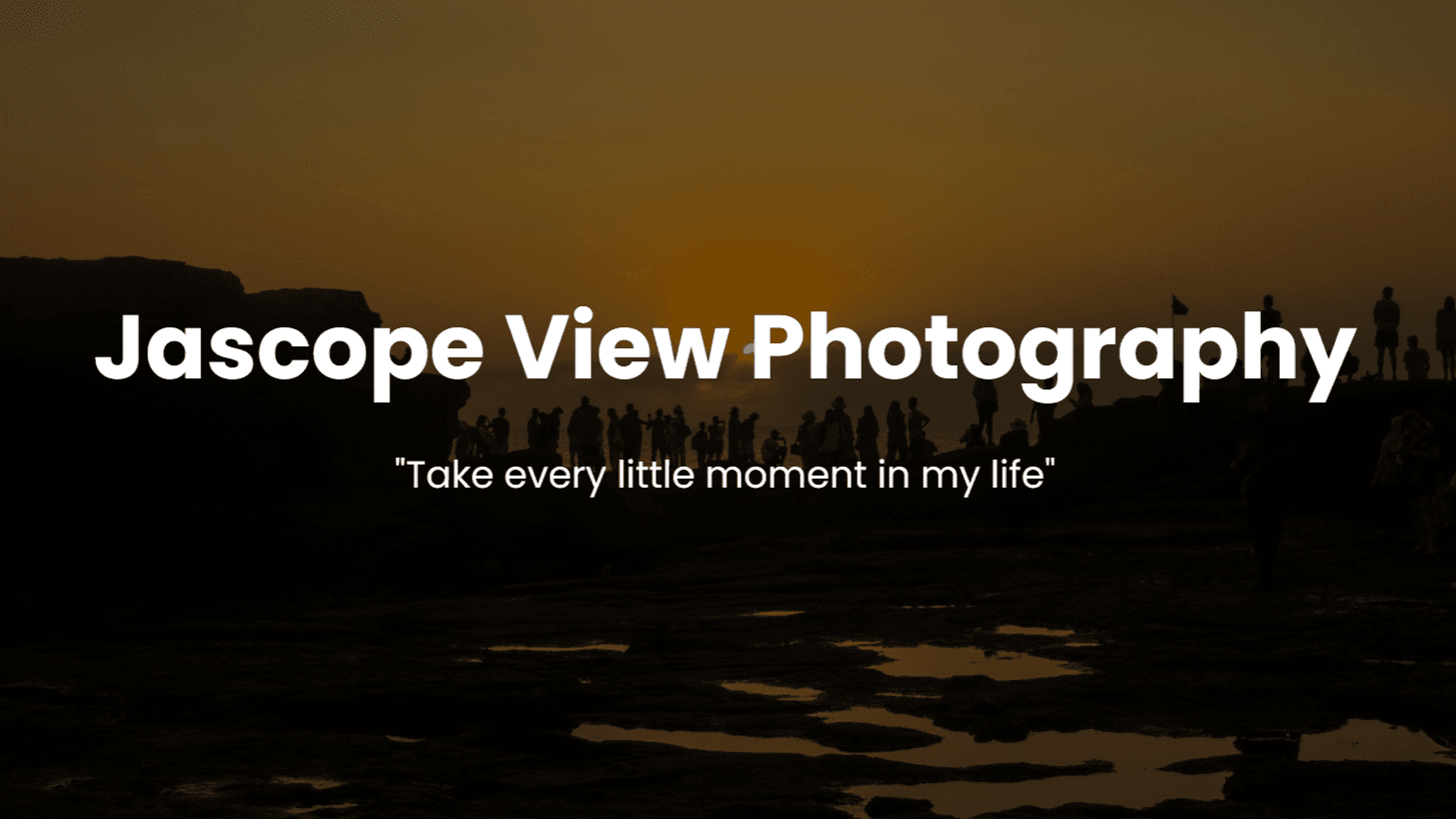 Jascope View Photography Portfolio Website